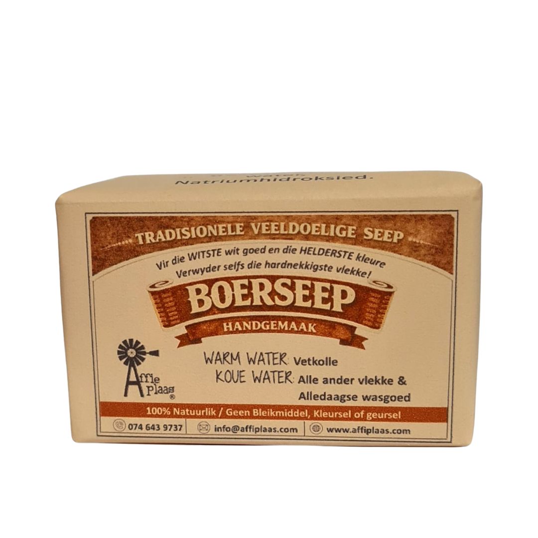 ap a01 affieplaas boerseep natural body soap 150g bar