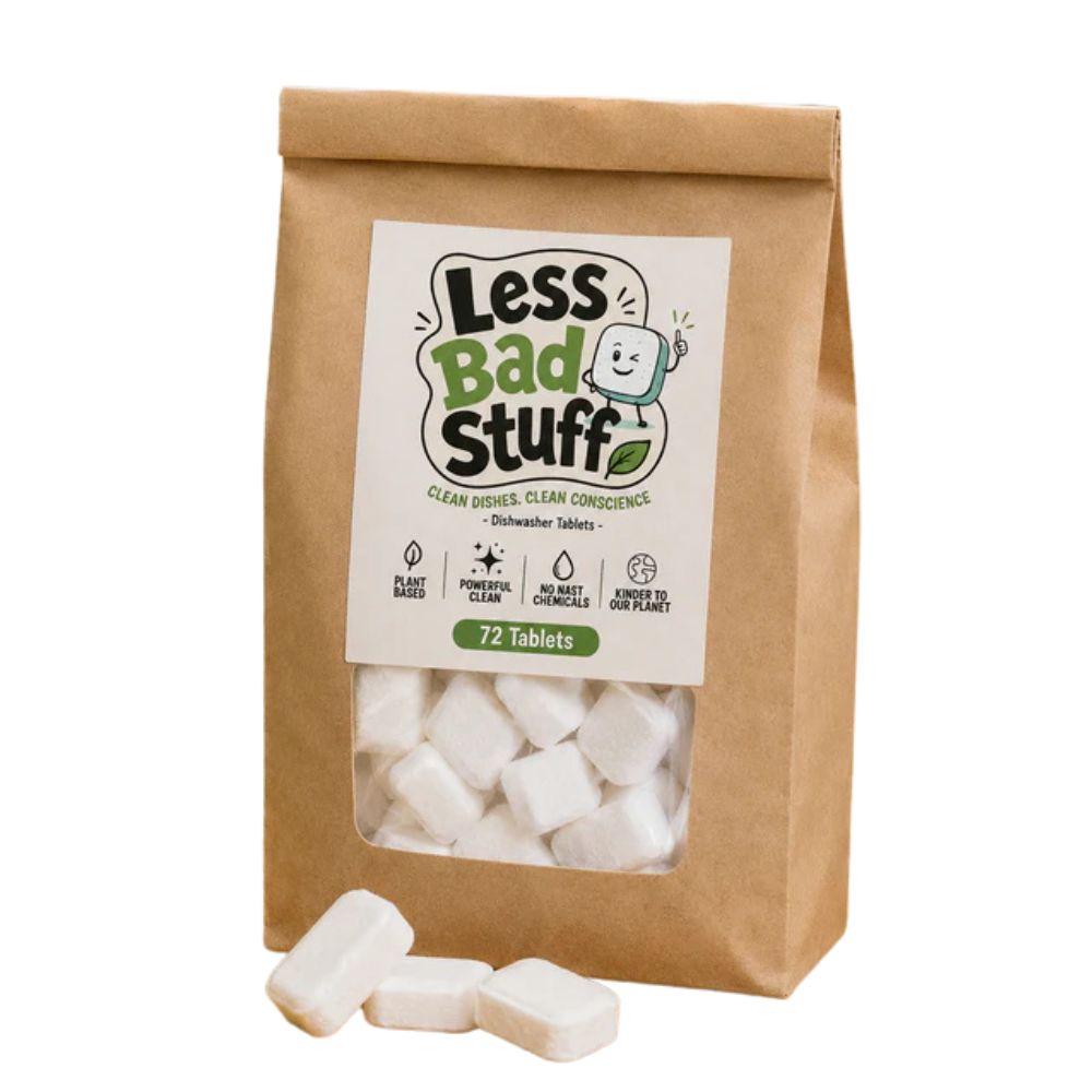 lbs 72 less bad stuff dishwasher tablets 72 pack